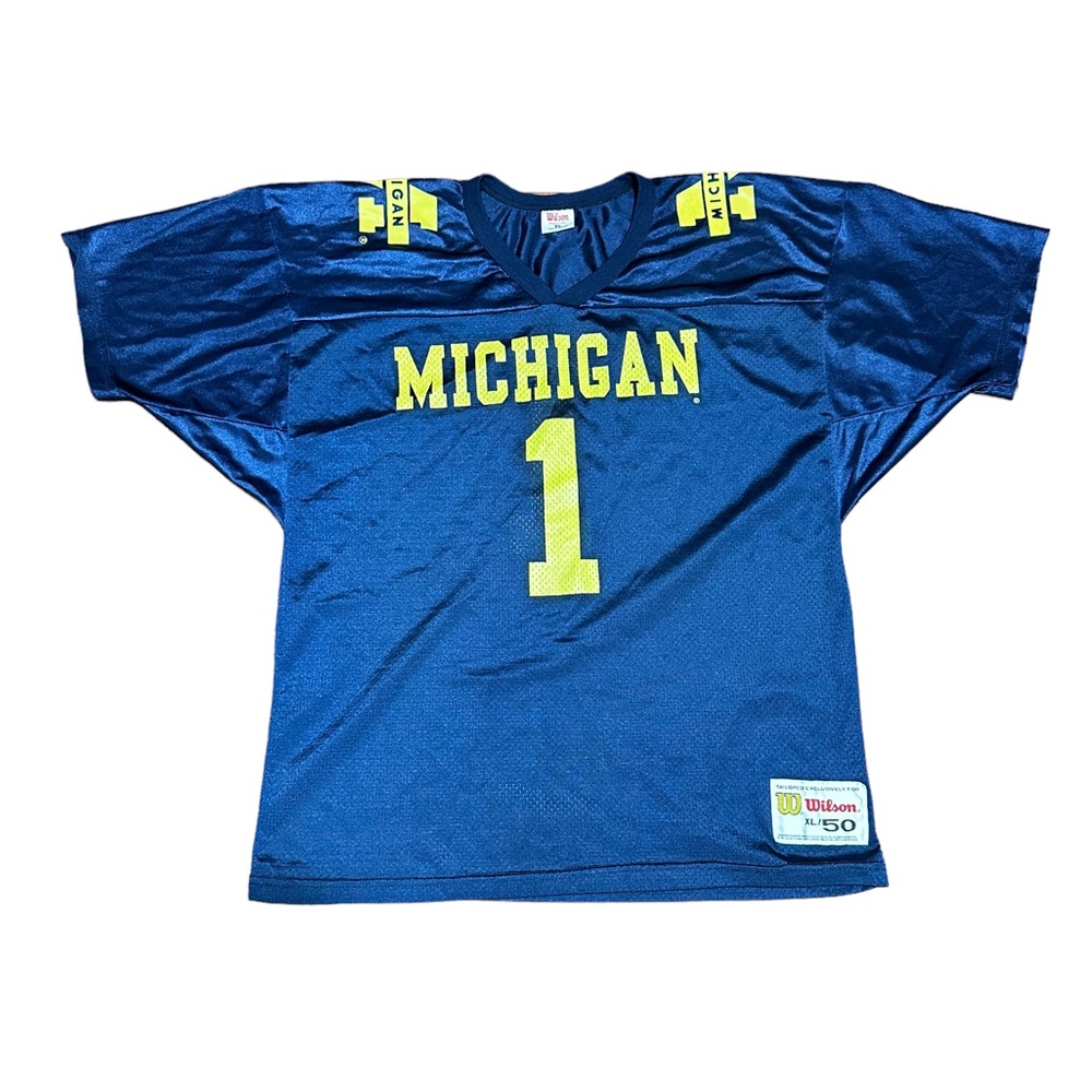 Vintage Wilson Michigan University Football Jersey